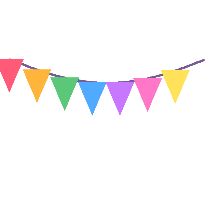 Free happy birthday clipart PNG 3 with transparent background