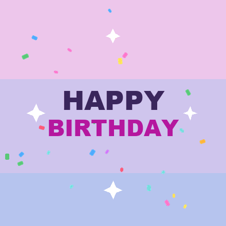 Free animated happy birthday GIF 7 to download