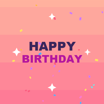 Free animated happy birthday GIF 8 to download
